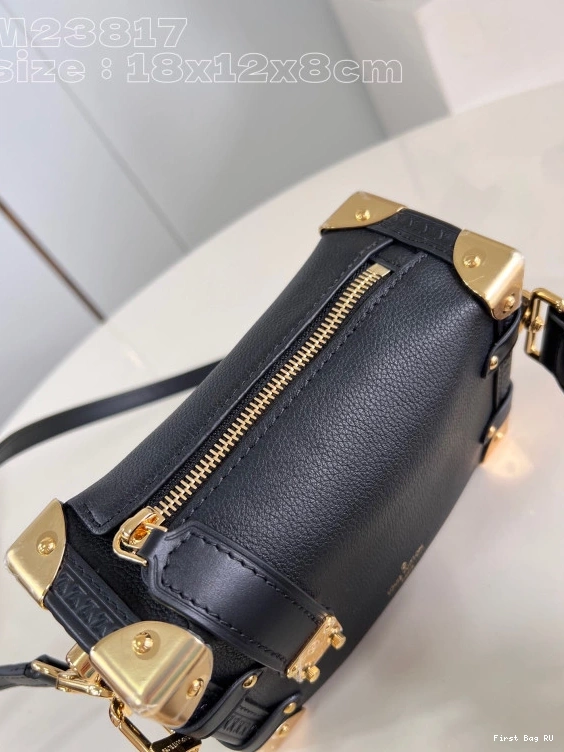 First bags ru reviews VUITTON Trunk PM-18*12.5*8CM Side LOUIS 0823